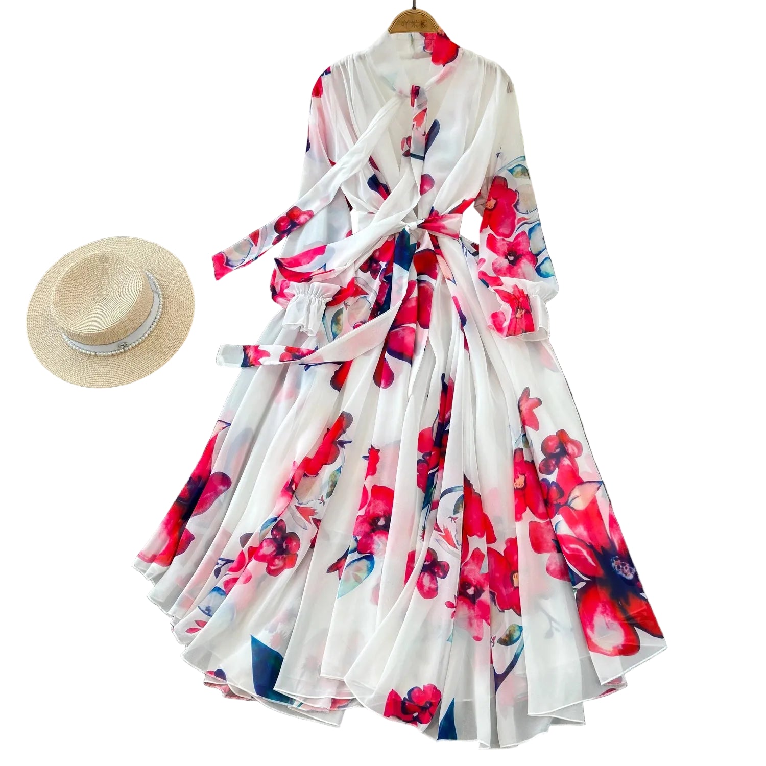 Floral summer gown