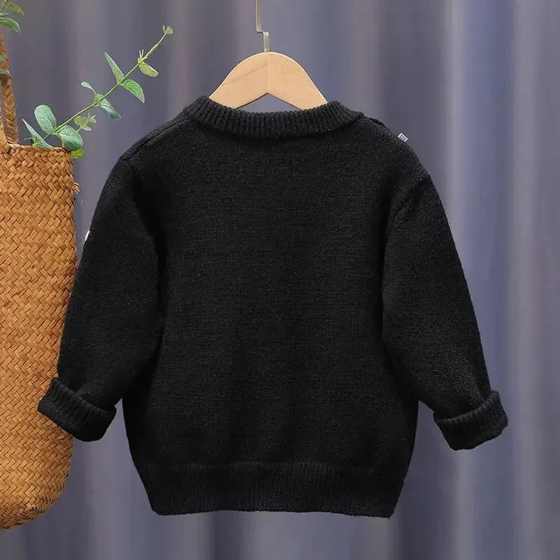 The Bloom Knit — Floral Cardigan for Girls