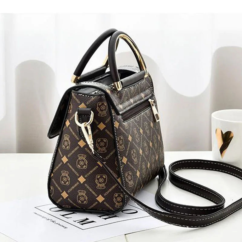 The Flap Tote — Soft PU Shoulder & Crossbody Bag
