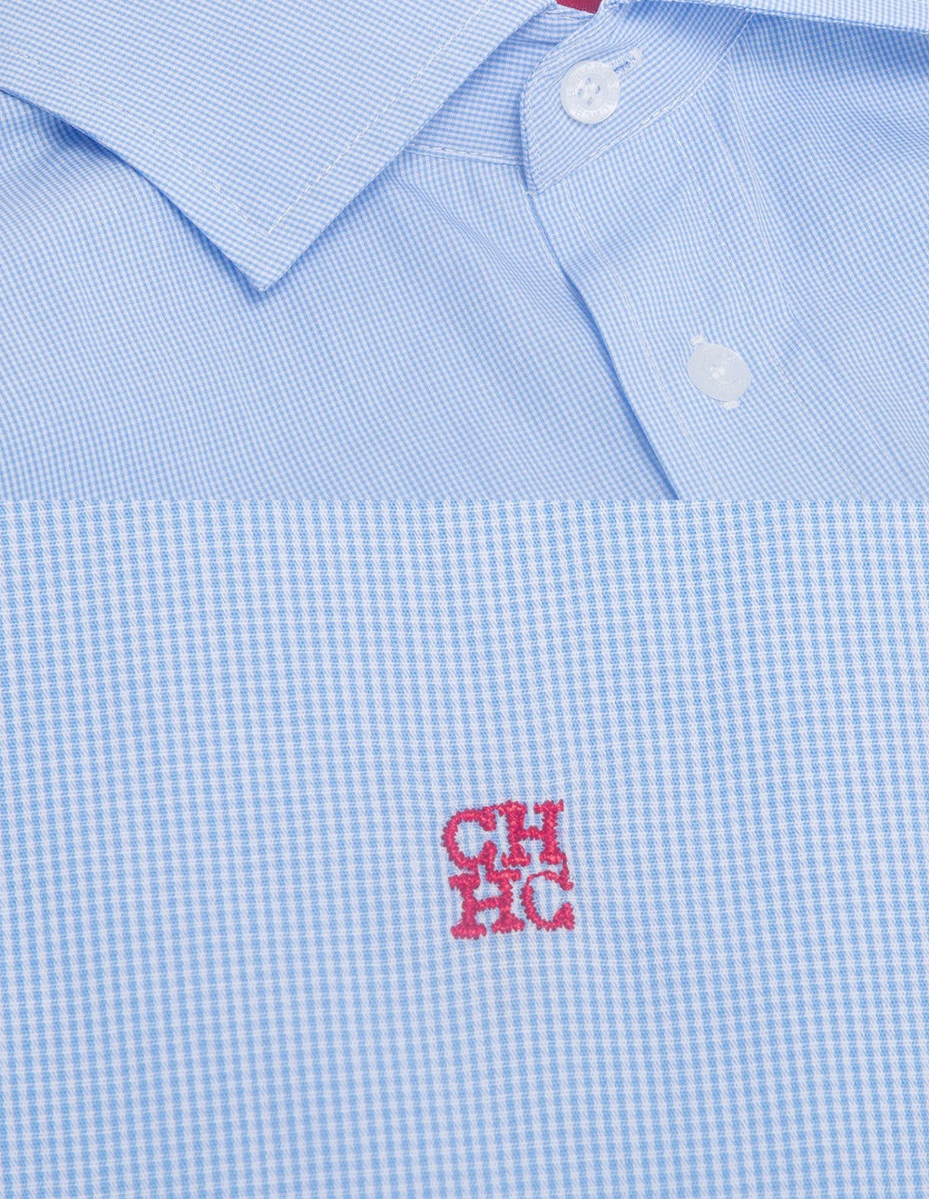 The Broadcloth Classic — Long Sleeve Plaid Cotton Shirt