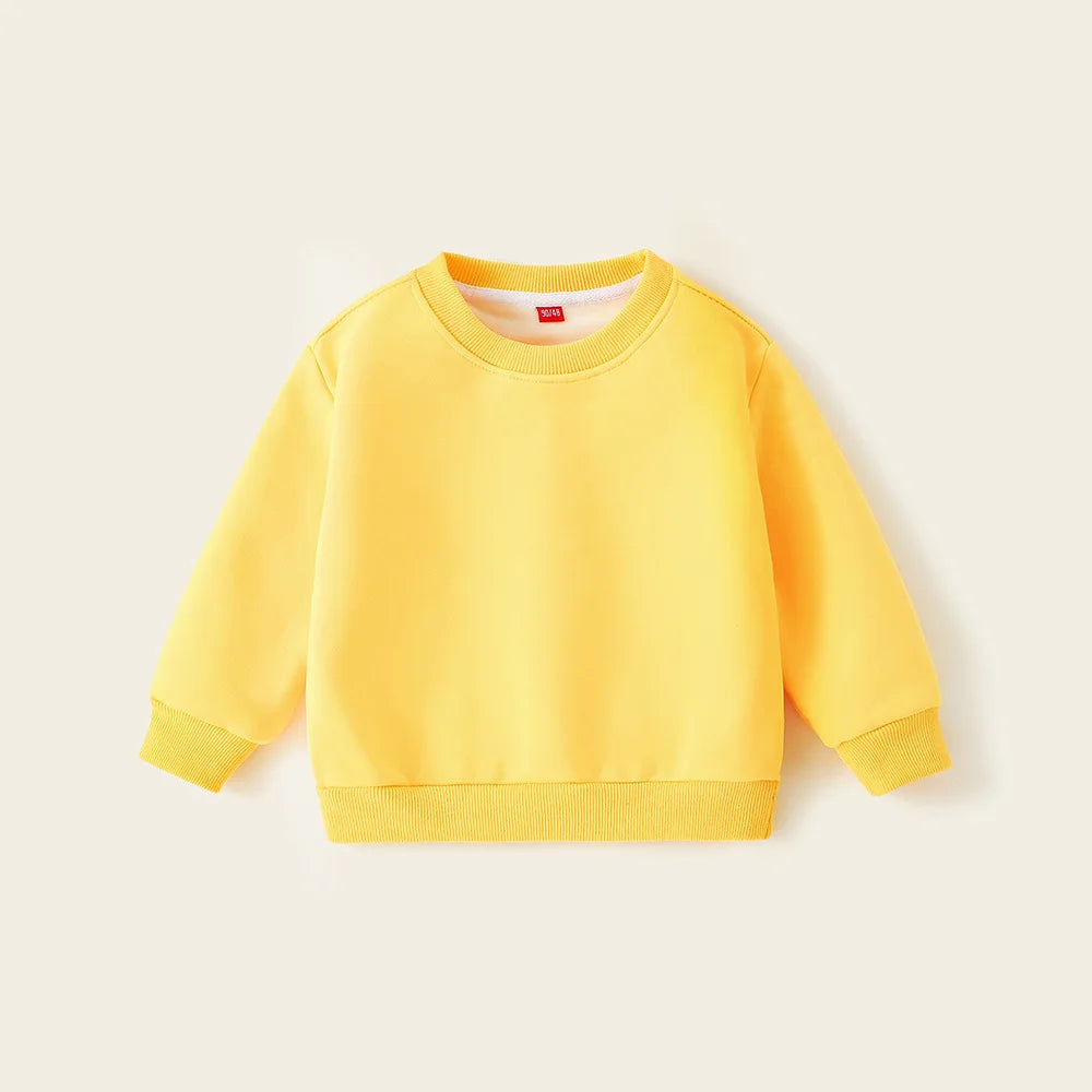 The Cosy Layer — Fleece-Lined Boys’ Pullover Sweatshirt