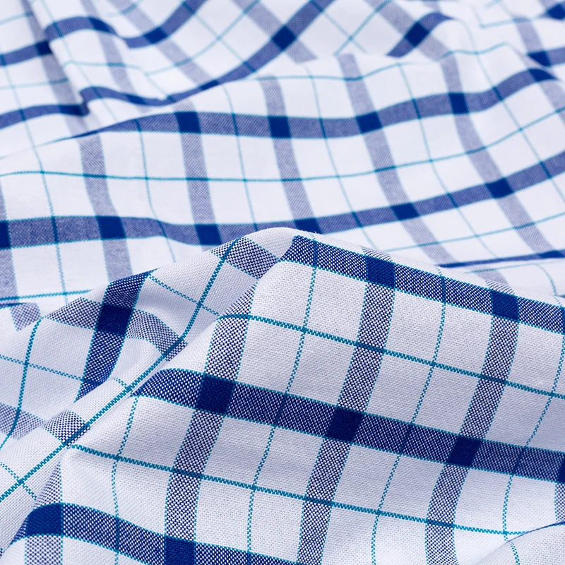 The Oxford Classic — 100% Pure Cotton Plaid Shirt