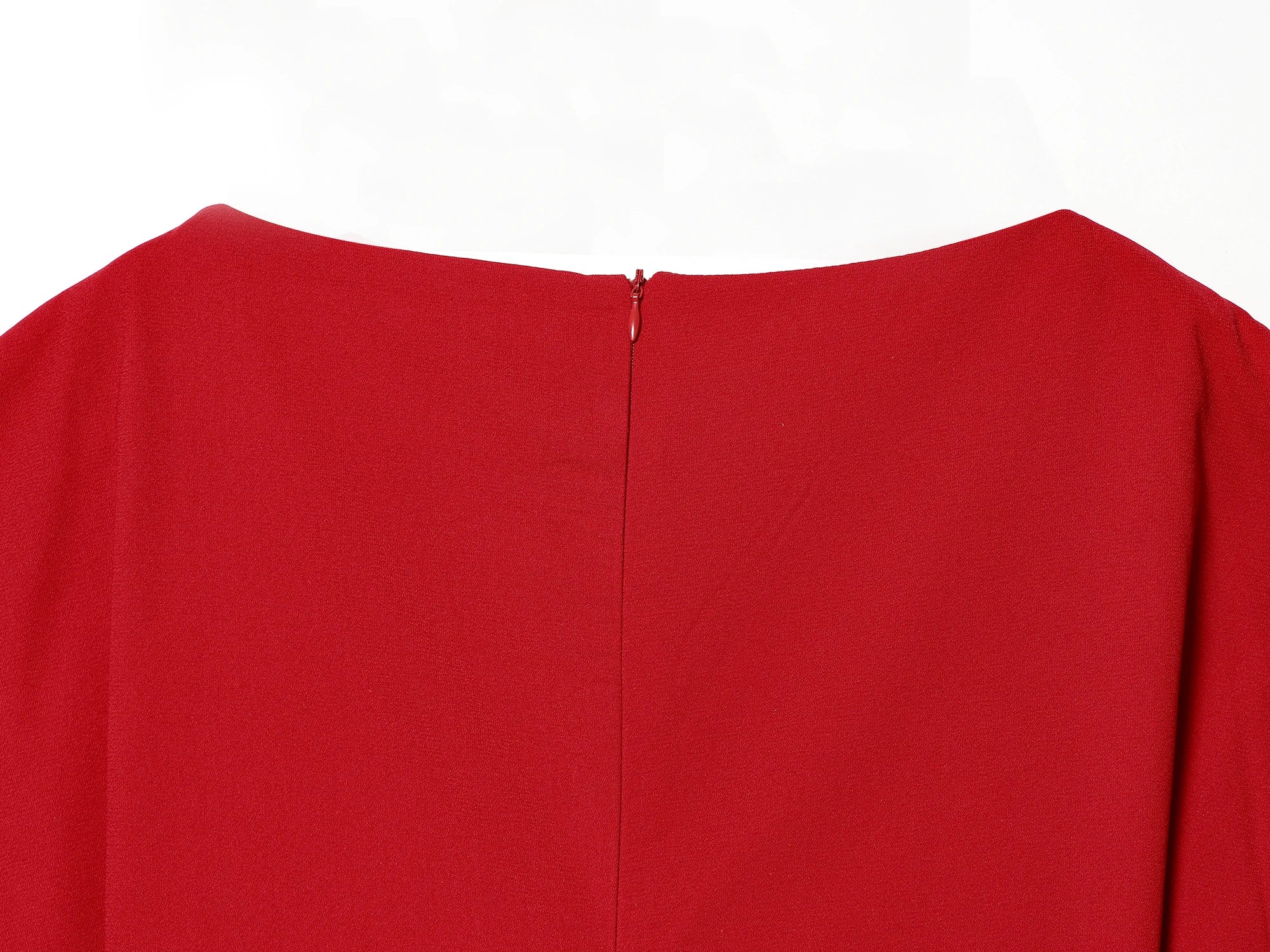The Puff Moment — O-Neck Short Puff Open-Side Sleeve Top