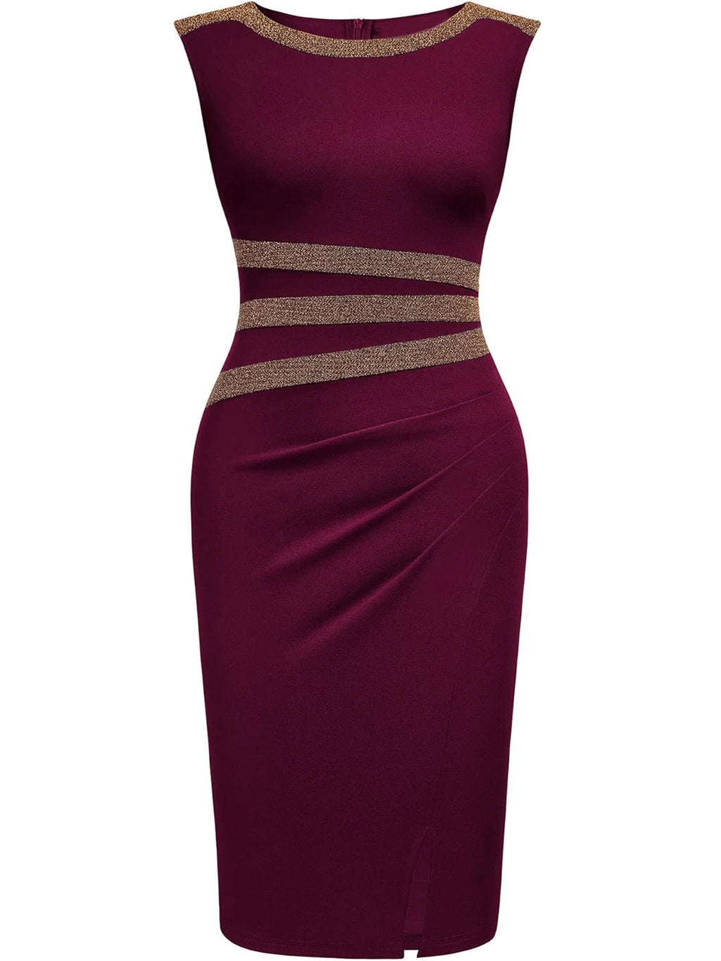 The Royal Constance — Sleeveless Sheath Pencil Dress