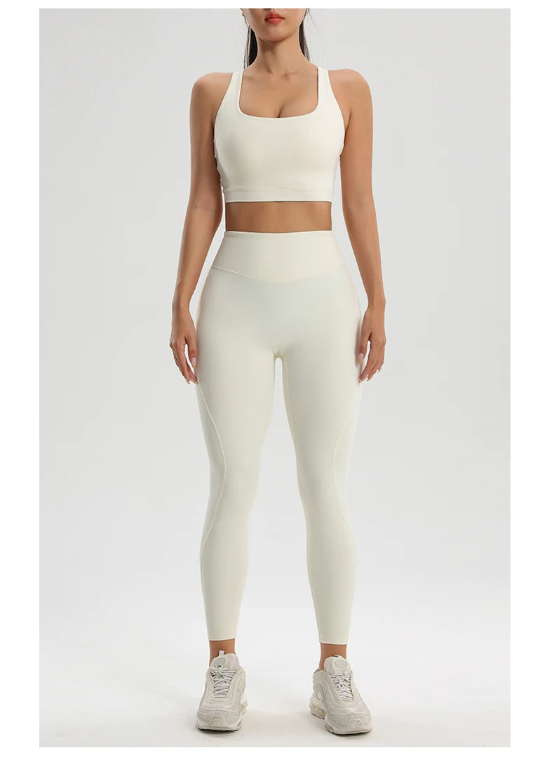 The Studio Set — Lycra Yoga Bra & Tight Pants Two-Piece