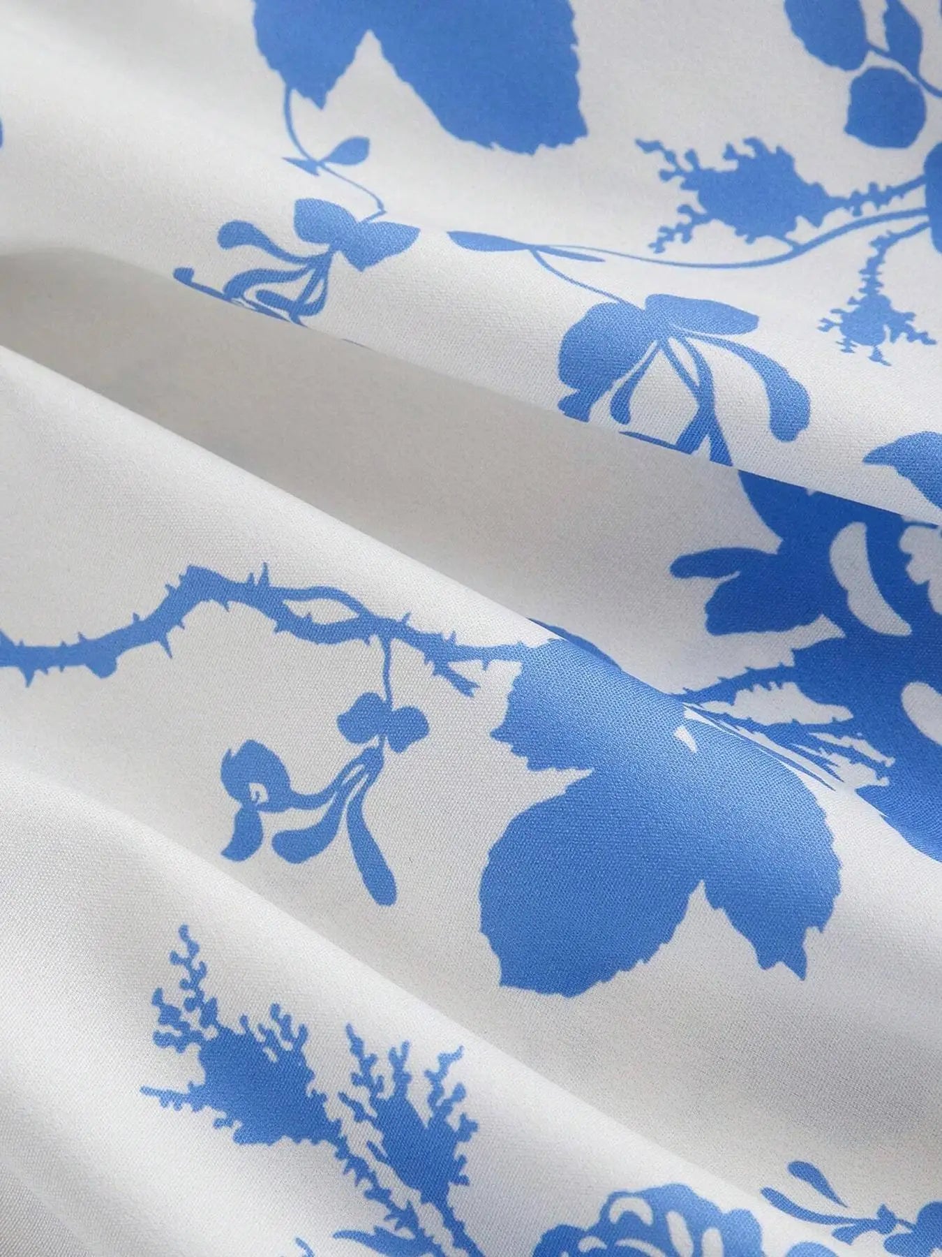 The Capri Spaghetti Strap— Printed Midi Dress