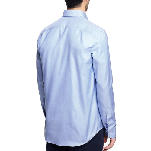 The Broadcloth Classic — Long Sleeve Plaid Cotton Shirt