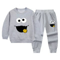 The Cartoon Tracksuit — Cotton-Blend Top & Pants Set