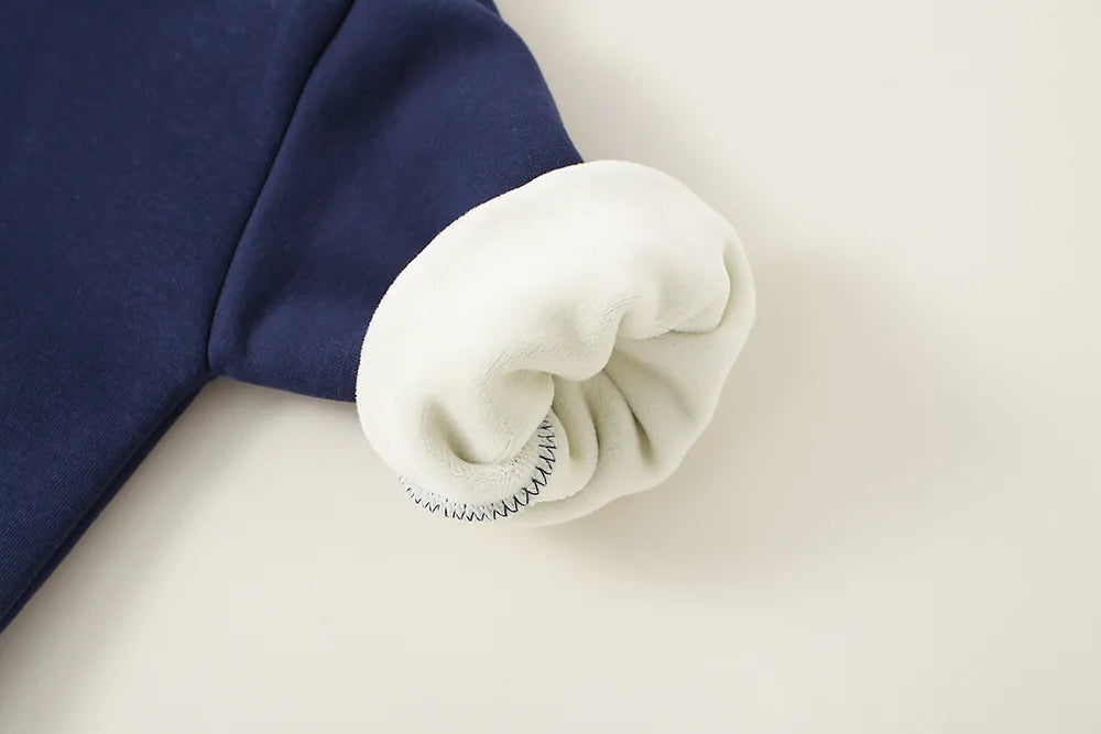 The Cosy Layer — Fleece-Lined Boys’ Pullover Sweatshirt