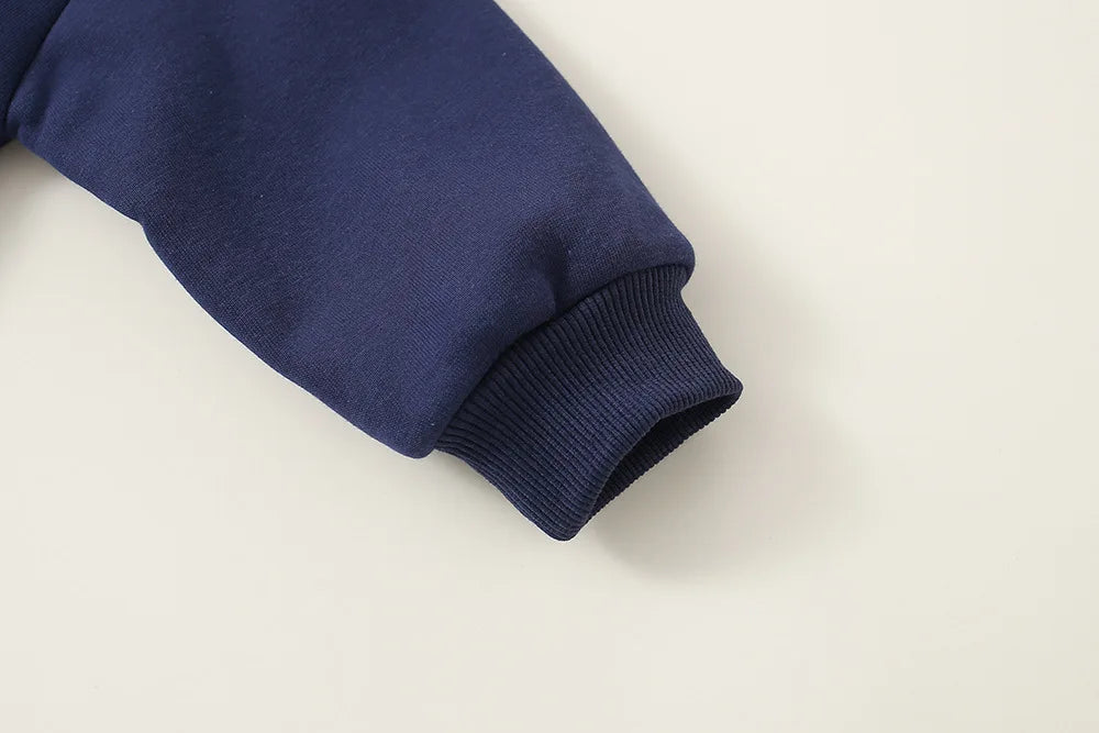 The Cosy Layer — Fleece-Lined Boys’ Pullover Sweatshirt