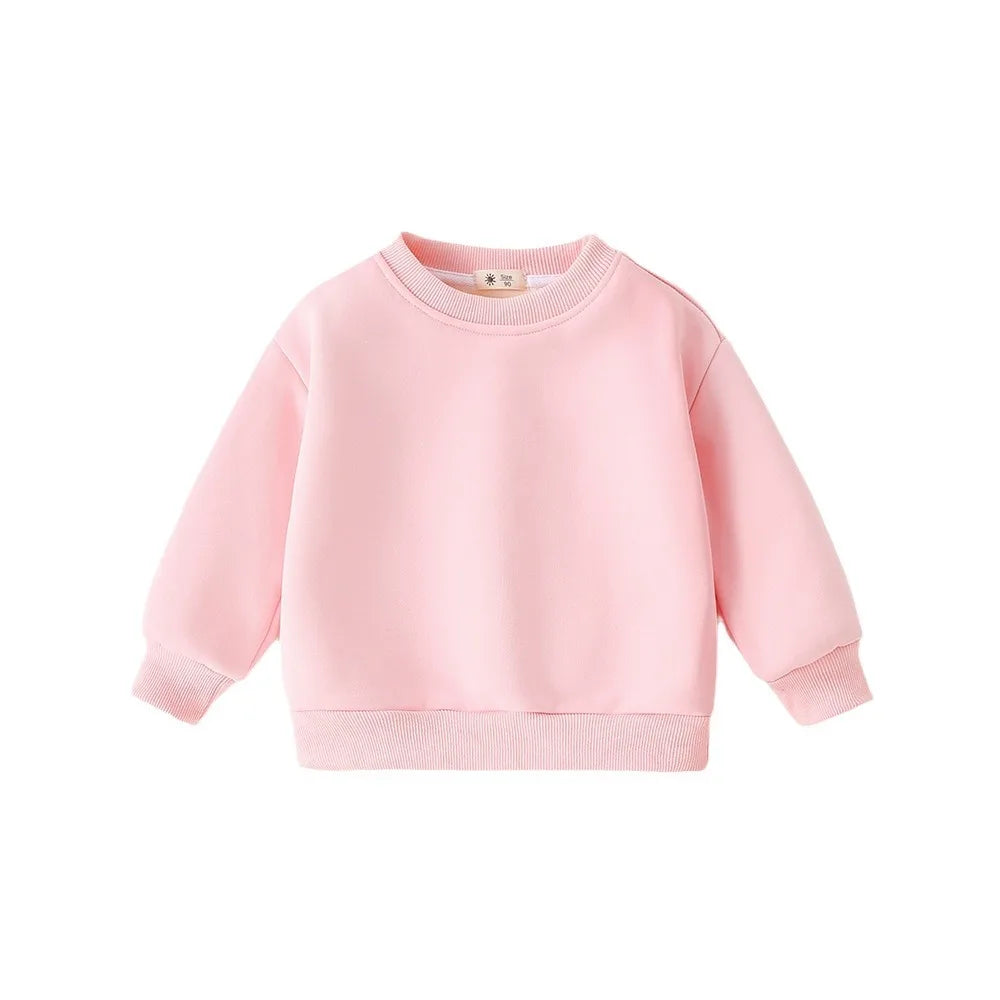 The Cosy Layer — Fleece-Lined Boys’ Pullover Sweatshirt