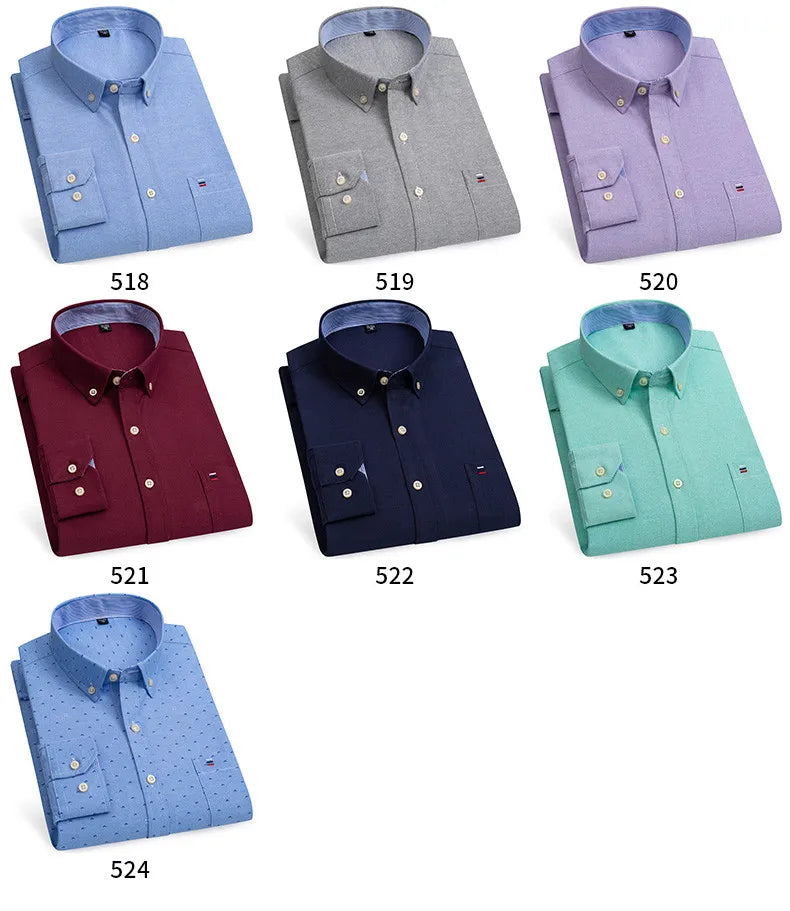 The Oxford Classic — 100% Pure Cotton Plaid Shirt