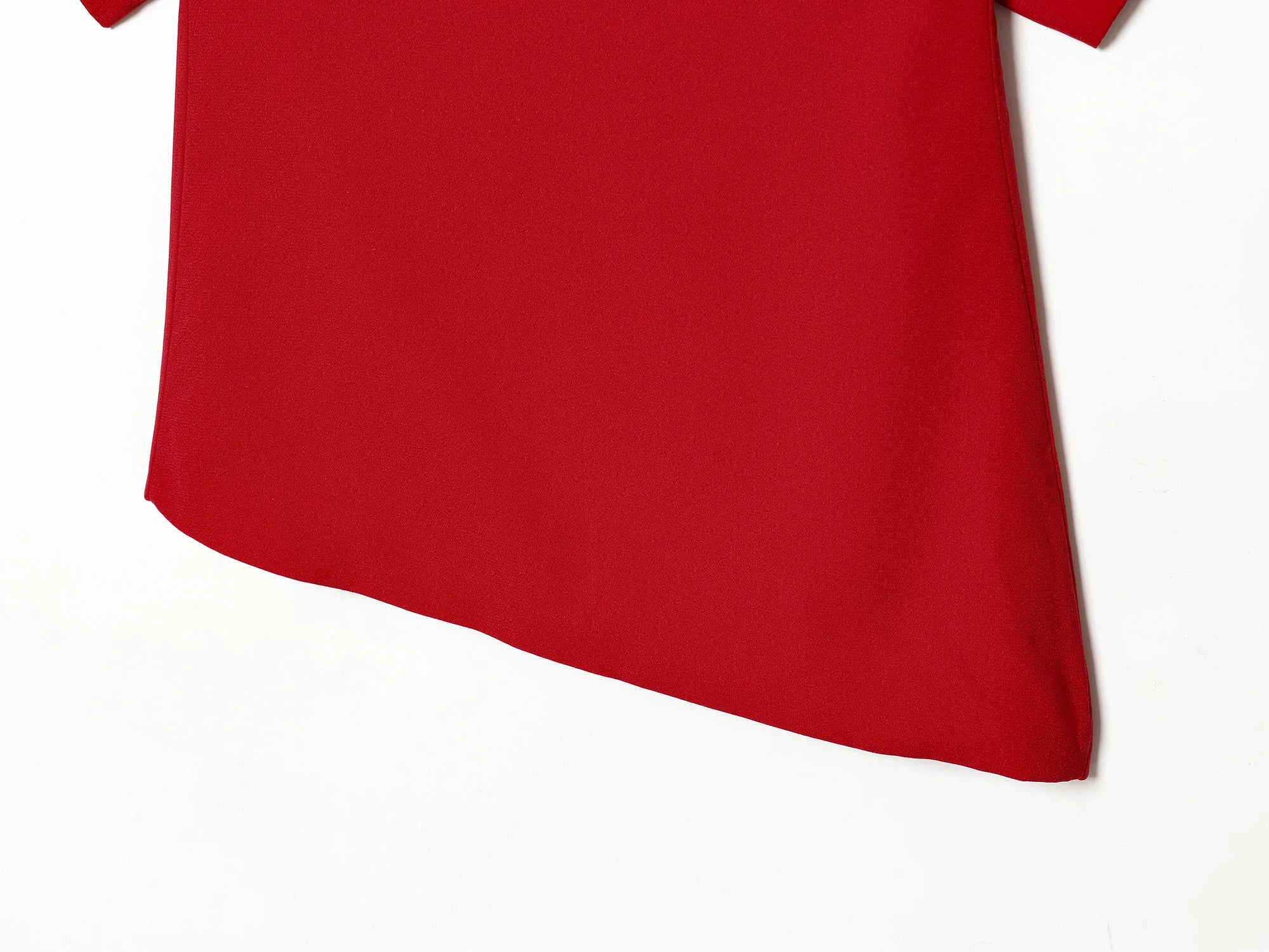 The Puff Moment — O-Neck Short Puff Open-Side Sleeve Top