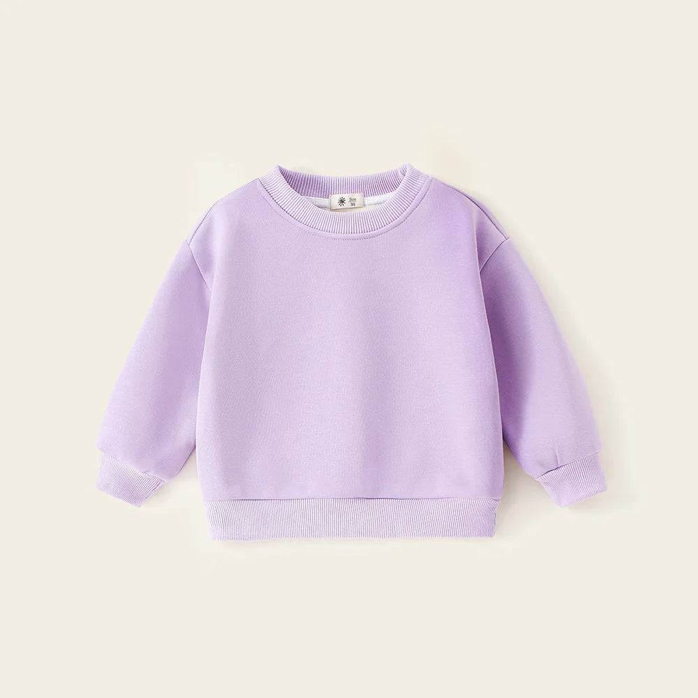 The Cosy Layer — Fleece-Lined Boys’ Pullover Sweatshirt