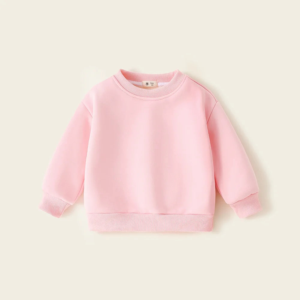 The Cosy Layer — Fleece-Lined Boys’ Pullover Sweatshirt