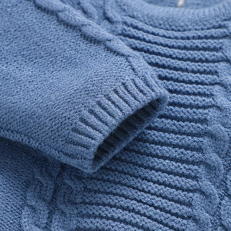 The Little Knit Set — A Two-Piece Baby Boy Sweater & Pants