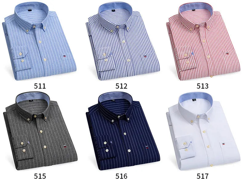 The Oxford Classic — 100% Pure Cotton Plaid Shirt