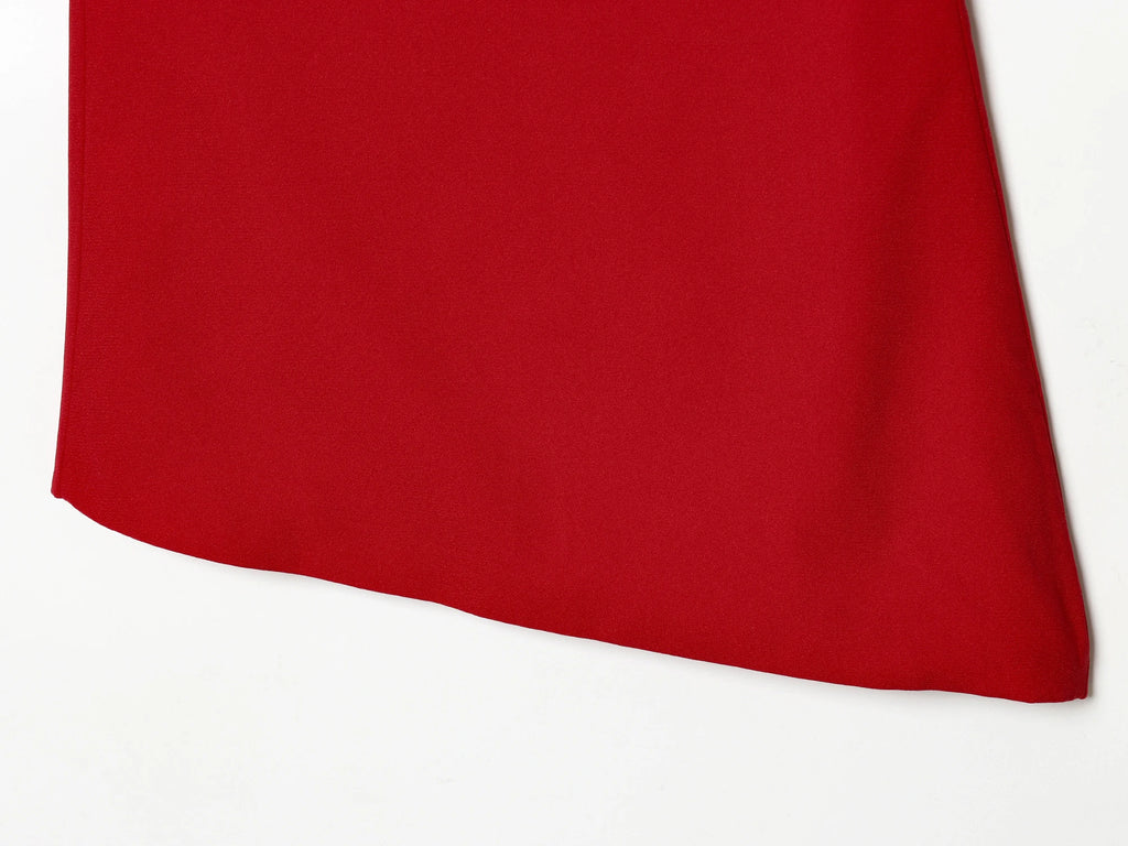 The Puff Moment — O-Neck Short Puff Open-Side Sleeve Top