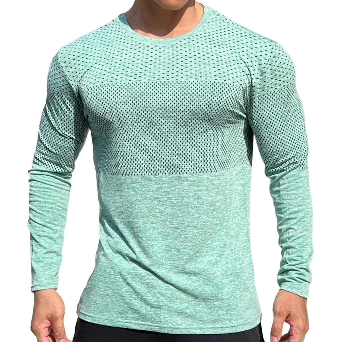 The Flex Muscle Tee — Quick-Dry Long Sleeve Training Top