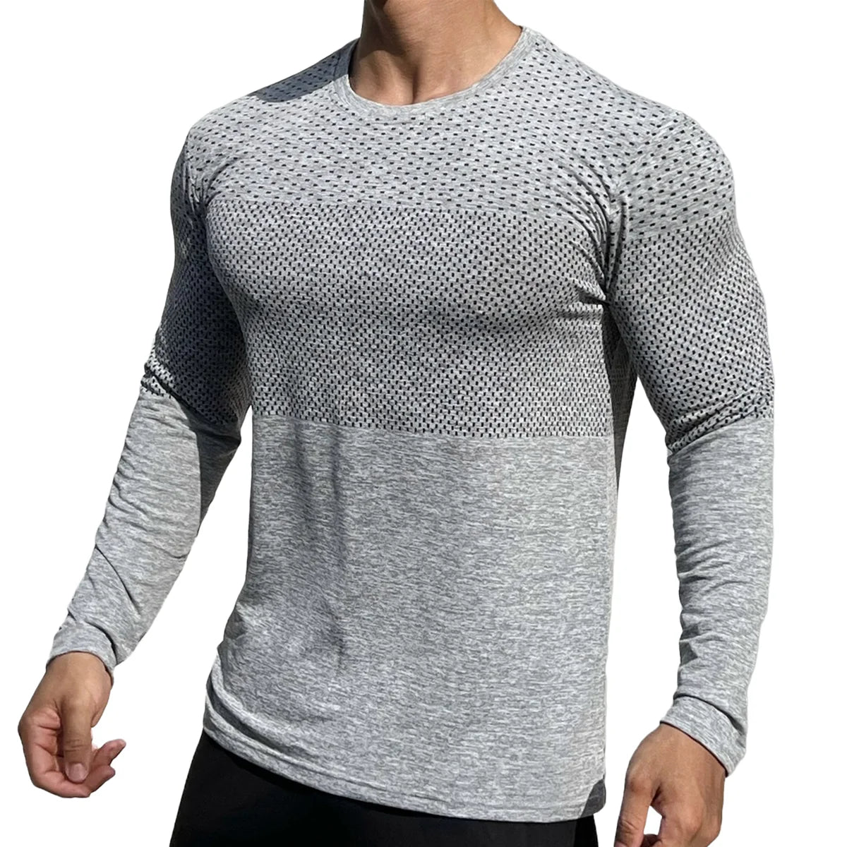 The Flex Muscle Tee — Quick-Dry Long Sleeve Training Top