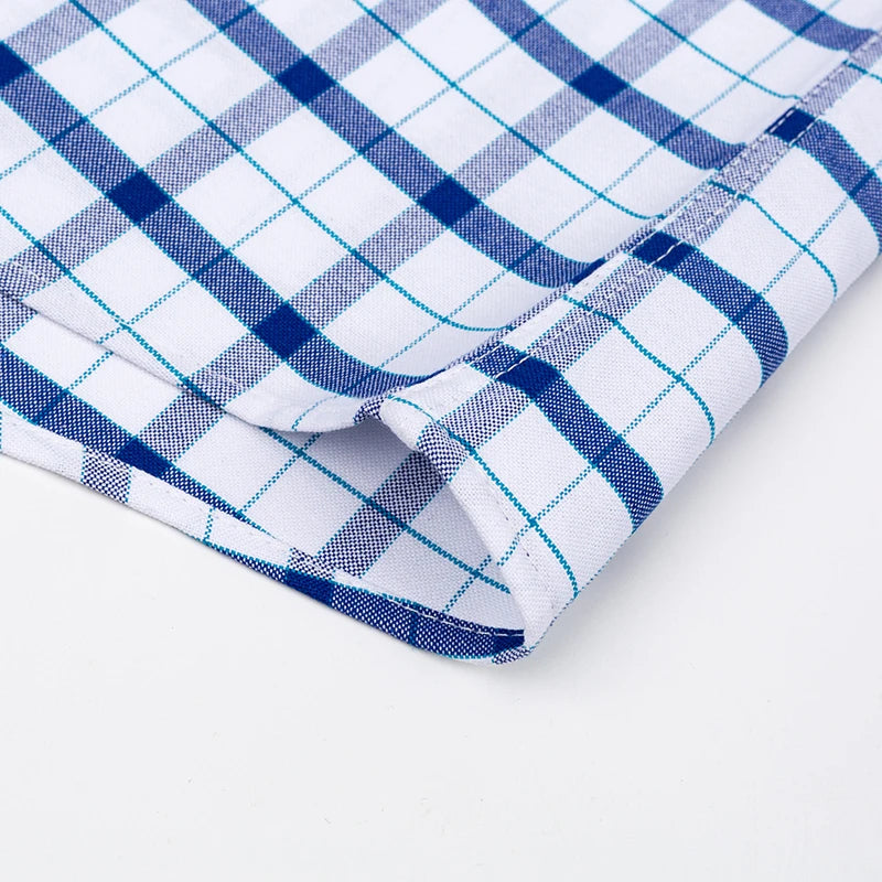 The Oxford Classic — 100% Pure Cotton Plaid Shirt
