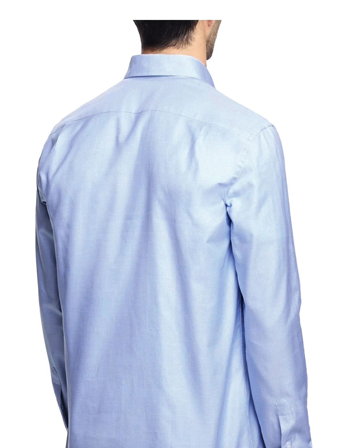 The Broadcloth Classic — Long Sleeve Plaid Cotton Shirt