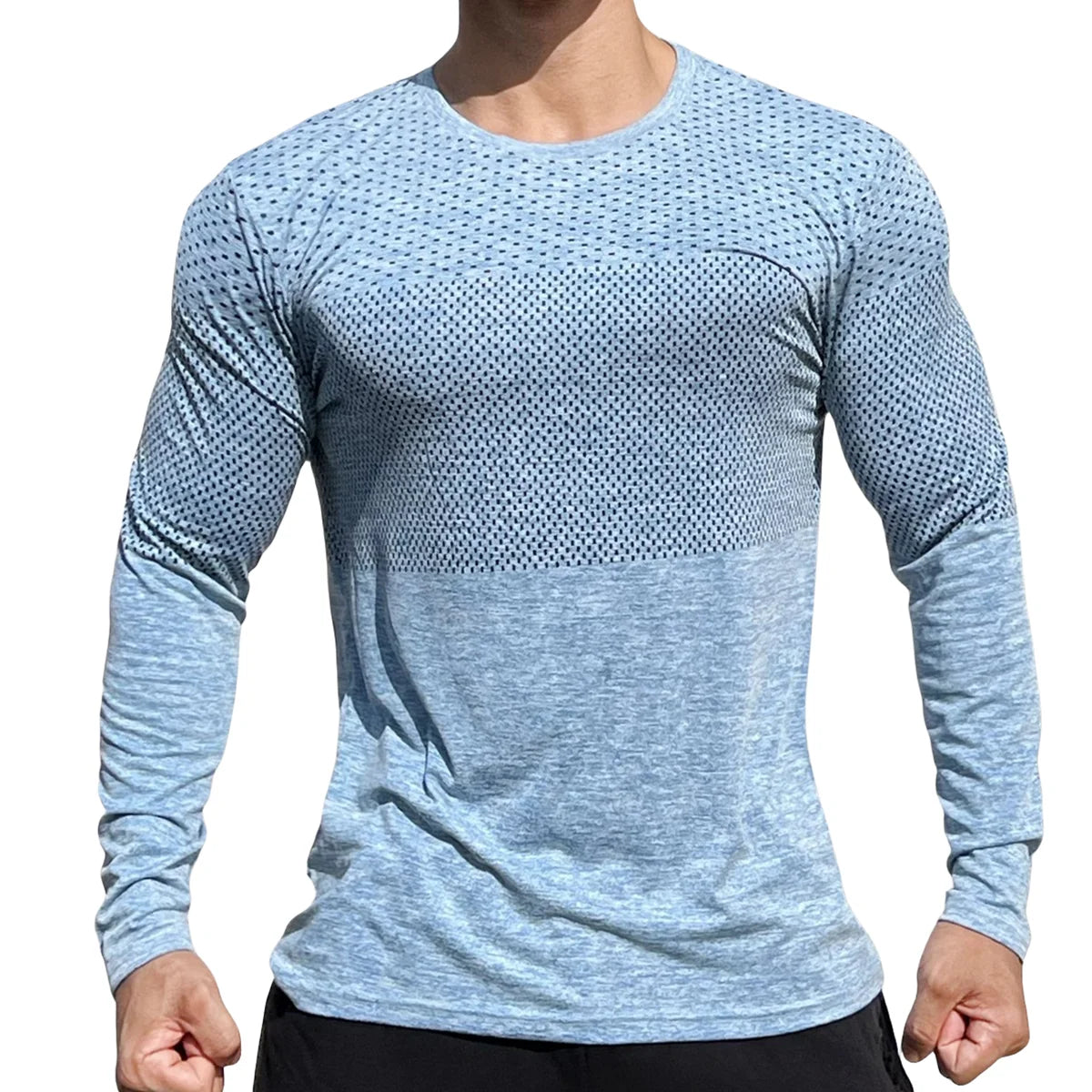 The Flex Muscle Tee — Quick-Dry Long Sleeve Training Top