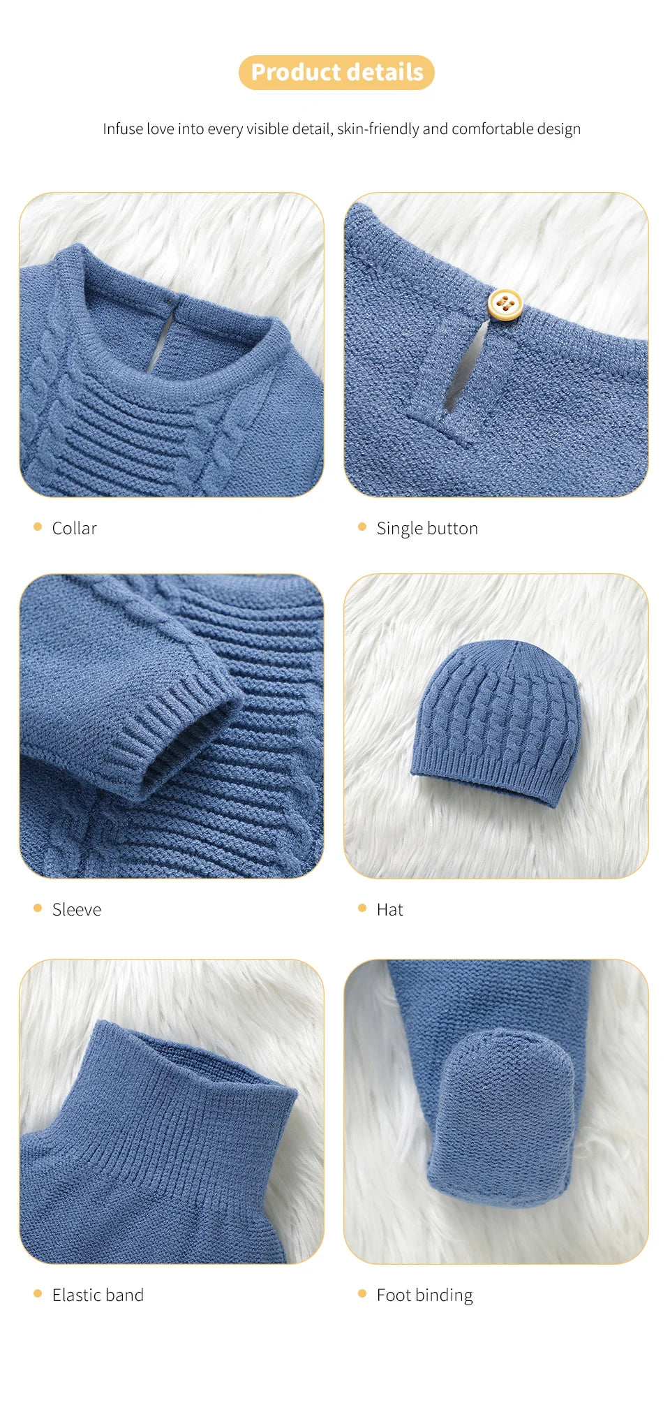 The Little Knit Set — A Two-Piece Baby Boy Sweater & Pants
