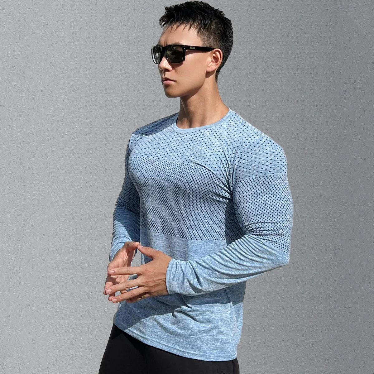 The Flex Muscle Tee — Quick-Dry Long Sleeve Training Top