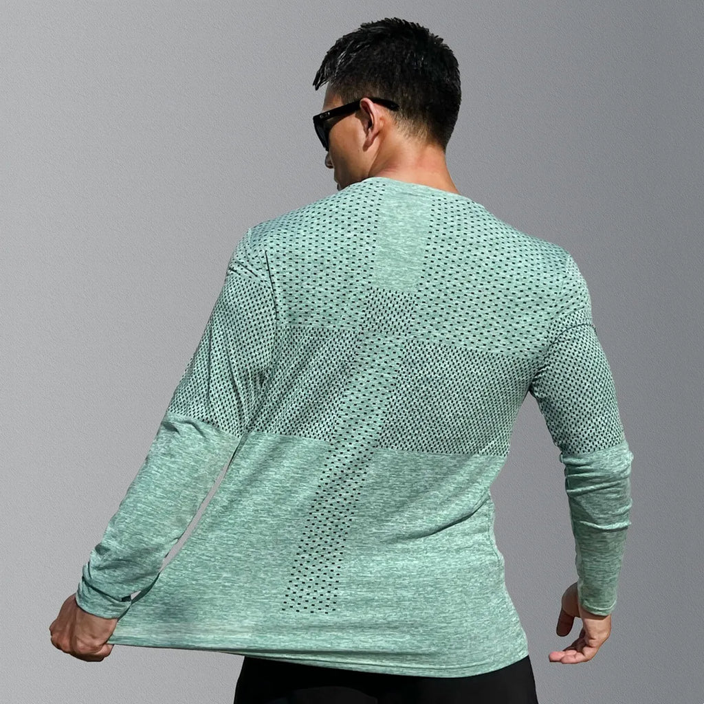The Flex Muscle Tee — Quick-Dry Long Sleeve Training Top