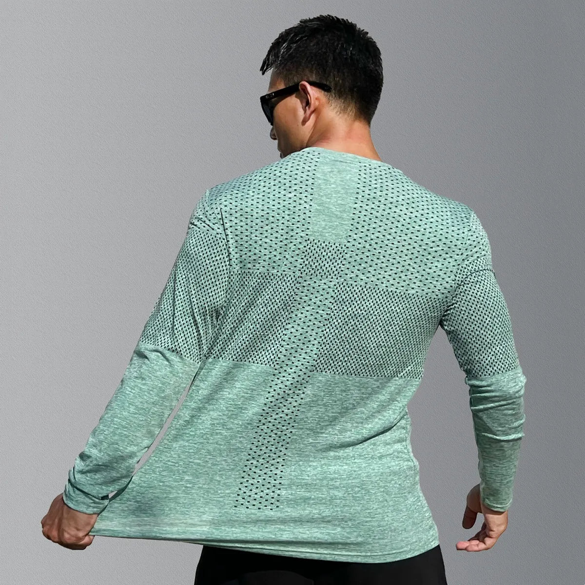 The Flex Muscle Tee — Quick-Dry Long Sleeve Training Top