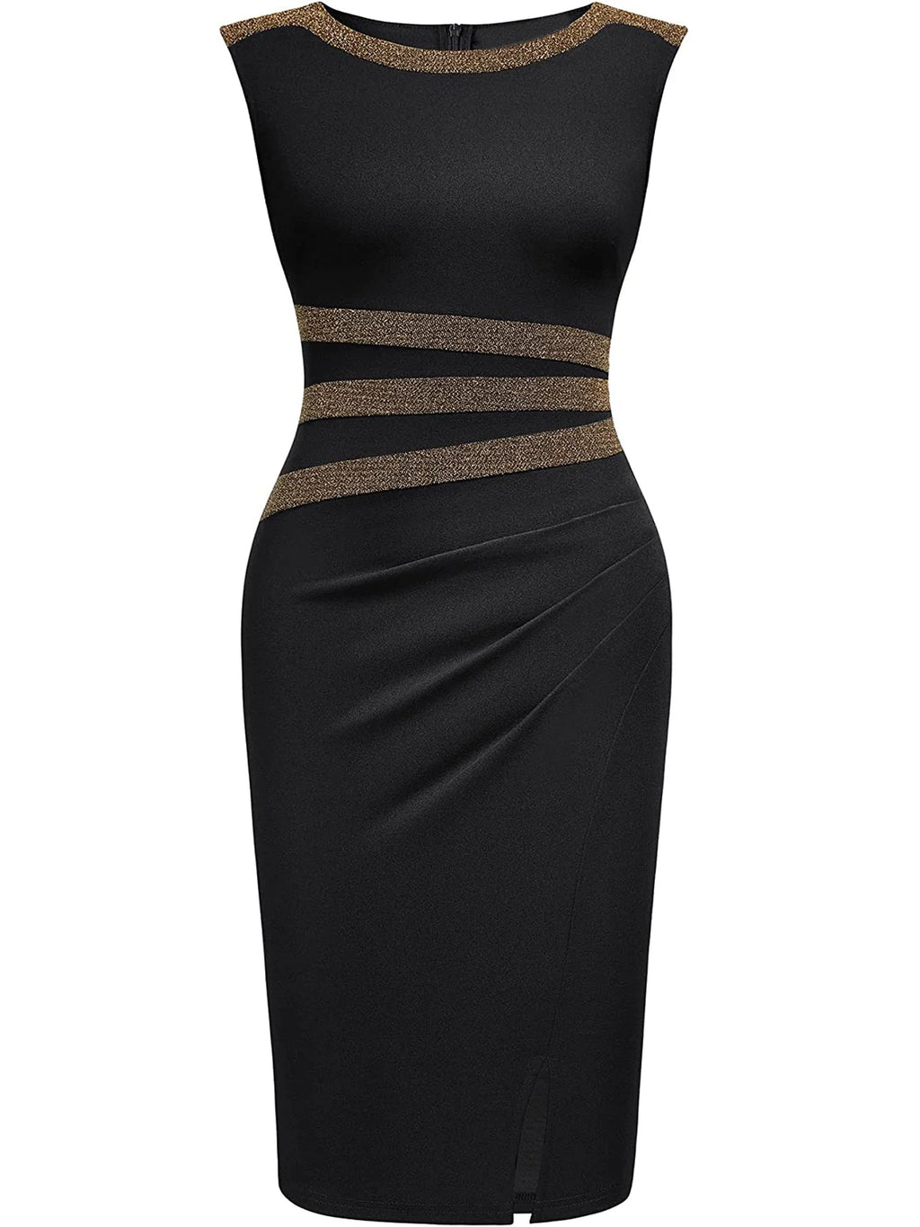 The Royal Constance — Sleeveless Sheath Pencil Dress